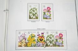 Us 1995-1997 Collection Of 200+ Stamps All Mnh Stored In Liberty Harris Album