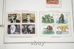Us 1995-1997 Collection Of 200+ Stamps All Mnh Stored In Liberty Harris Album