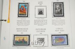 Us 1996-1997 Collection Of 125 Stamps, 10 Sheets & 1 Booklet In White Ace Album