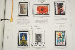 Us 1996-1997 Collection Of 125 Stamps, 10 Sheets & 1 Booklet In White Ace Album
