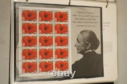 Us 1996-1997 Collection Of 125 Stamps, 10 Sheets & 1 Booklet In White Ace Album