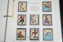Us 1996-1997 Collection Of 125 Stamps, 10 Sheets & 1 Booklet In White Ace Album