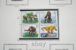 Us 1996-1997 Collection Of 125 Stamps, 10 Sheets & 1 Booklet In White Ace Album