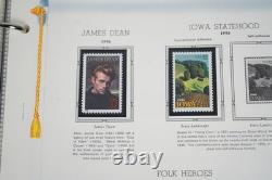 Us 1996-1997 Collection Of 125 Stamps, 10 Sheets & 1 Booklet In White Ace Album