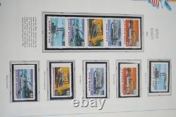 Us 1996-1997 Collection Of 125 Stamps, 10 Sheets & 1 Booklet In White Ace Album
