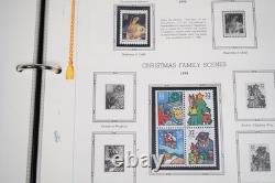 Us 1996-1997 Collection Of 125 Stamps, 10 Sheets & 1 Booklet In White Ace Album