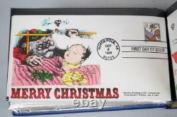 Us 1996-1997 Pugh Hand Painted Collection Of 60 Fdcs In Lighthouse Album