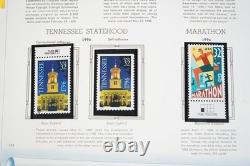 Us 1996-2000 Mnh Collection Of 400+ Stamps Stored In Album $300 + Face Value