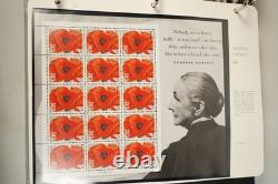 Us 1996-2000 Mnh Collection Of 400+ Stamps Stored In Album $300 + Face Value