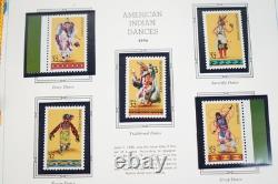 Us 1996-2000 Mnh Collection Of 400+ Stamps Stored In Album $300 + Face Value