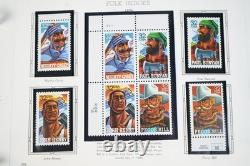 Us 1996-2000 Mnh Collection Of 400+ Stamps Stored In Album $300 + Face Value