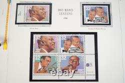 Us 1996-2000 Mnh Collection Of 400+ Stamps Stored In Album $300 + Face Value