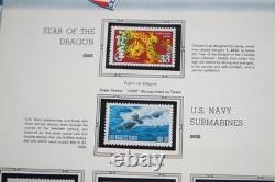 Us 2000-2001 Collection Of 160+ Stamps, 20 Sheets & 1 Booklet In White Ace Album
