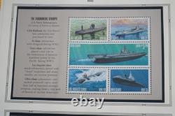 Us 2000-2001 Collection Of 160+ Stamps, 20 Sheets & 1 Booklet In White Ace Album