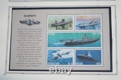 Us 2000-2001 Collection Of 160+ Stamps, 20 Sheets & 1 Booklet In White Ace Album