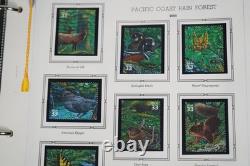 Us 2000-2001 Collection Of 160+ Stamps, 20 Sheets & 1 Booklet In White Ace Album