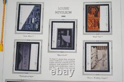 Us 2000-2001 Collection Of 160+ Stamps, 20 Sheets & 1 Booklet In White Ace Album