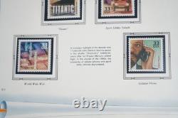 Us 2000-2001 Collection Of 160+ Stamps, 20 Sheets & 1 Booklet In White Ace Album