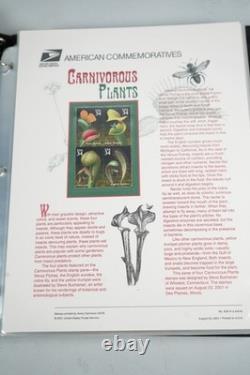 Us 2001-2003 Collection Of 70 Stamp Panels All Mnh Stored In White Ace Album