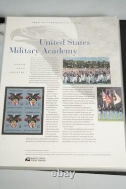 Us 2001-2003 Collection Of 70 Stamp Panels All Mnh Stored In White Ace Album