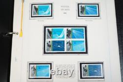 Us 2002-2004 Collection Of 350+ Mint Stamps Stored In White Ace Album F. V. $400+