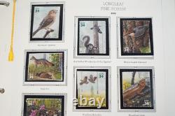 Us 2002-2004 Collection Of 350+ Mint Stamps Stored In White Ace Album F. V. $400+