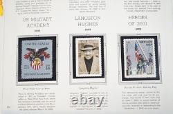 Us 2002-2004 Collection Of 350+ Mint Stamps Stored In White Ace Album F. V. $400+