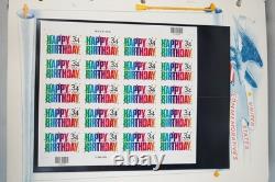 Us 2002-2004 Collection Of 350+ Mint Stamps Stored In White Ace Album F. V. $400+