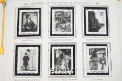 Us 2002-2004 Collection Of 350+ Mint Stamps Stored In White Ace Album F. V. $400+