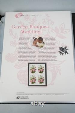 Us 2004-2006 Collection Of 60 Mnh Commemorative Stamp Panels In Album