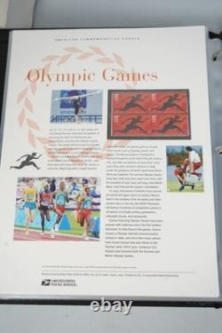 Us 2004-2006 Collection Of 60 Mnh Commemorative Stamp Panels In Album