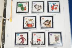 Us 2006-2009 Mint Collection Of 325+ Stamps Stored In Album On Pages F. V. $350+