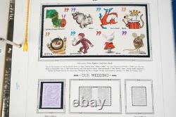 Us 2006-2009 Mint Collection Of 325+ Stamps Stored In Album On Pages F. V. $350+