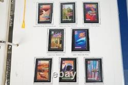 Us 2006-2009 Mint Collection Of 325+ Stamps Stored In Album On Pages F. V. $350+