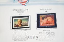 Us 2006-2009 Mint Collection Of 325+ Stamps Stored In Album On Pages F. V. $350+