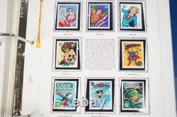 Us 2006-2009 Mint Collection Of 325+ Stamps Stored In Album On Pages F. V. $350+