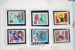 Us 2006-2009 Mint Collection Of 325+ Stamps Stored In Album On Pages F. V. $350+