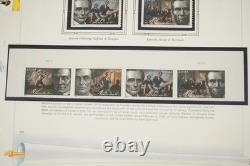 Us 2009 Commemmorative Collection Of 85 Stamps & 25 Sheets In White Ace Album