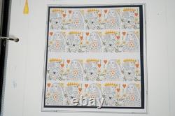 Us 2009 Commemmorative Collection Of 85 Stamps & 25 Sheets In White Ace Album