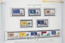 Us 2010 Collection Of Few Hundred Stamps Mint & Used Stored In White Ace Album