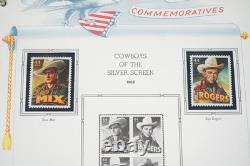 Us 2010 Collection Of Few Hundred Stamps Mint & Used Stored In White Ace Album