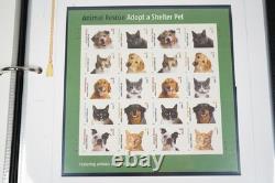 Us 2010 Collection Of Few Hundred Stamps Mint & Used Stored In White Ace Album