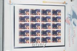 Us 2010 Collection Of Few Hundred Stamps Mint & Used Stored In White Ace Album