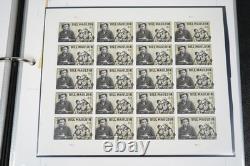 Us 2010 Collection Of Few Hundred Stamps Mint & Used Stored In White Ace Album