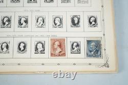Us Collection Of 1,150+ Used Stamps Stored In Grossman Album