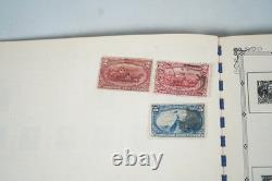 Us Collection Of 1,150+ Used Stamps Stored In Grossman Album