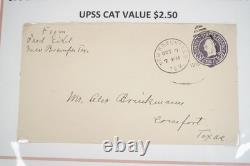 Us Collection Of 48 Stationery Envelopes Scott #u436 To U470 In Album