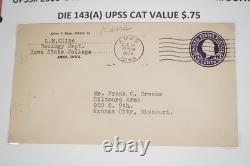Us Collection Of 48 Stationery Envelopes Scott #u436 To U470 In Album