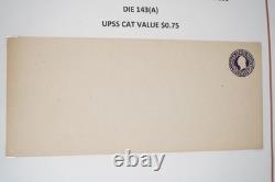 Us Collection Of 48 Stationery Envelopes Scott #u436 To U470 In Album