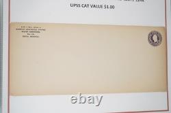 Us Collection Of 48 Stationery Envelopes Scott #u436 To U470 In Album